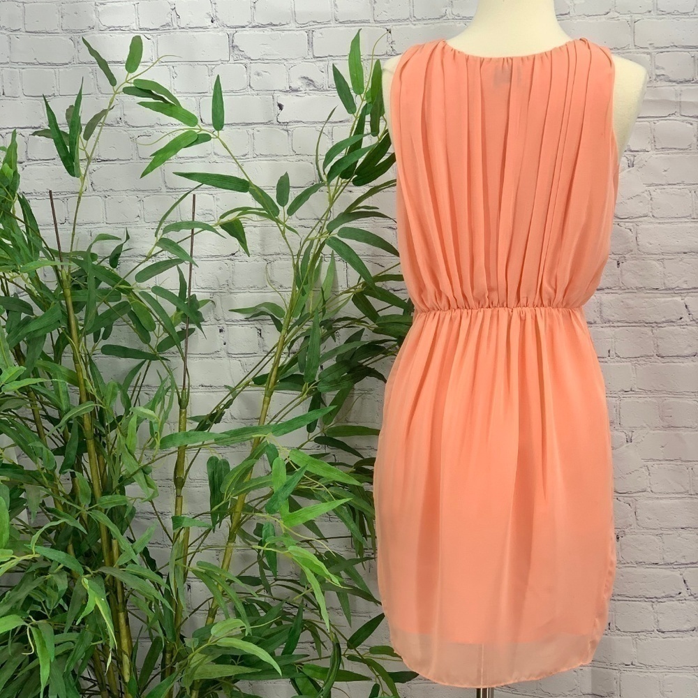 Greylin Anthropologie Peach Tank Dress - Picture 3 of 6